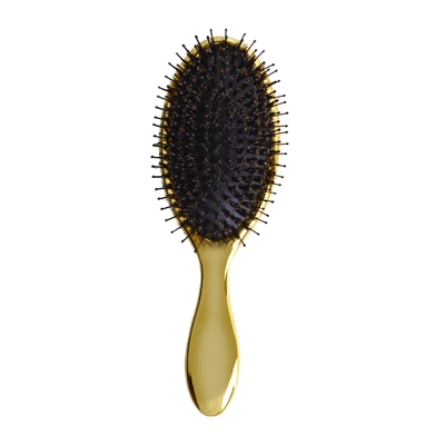 Plastic Handle Boar Bristle Hair Brush Features