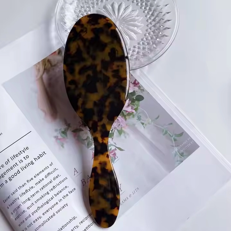 Acetate Boar Bristle Hair Brush (C-QD020-2)