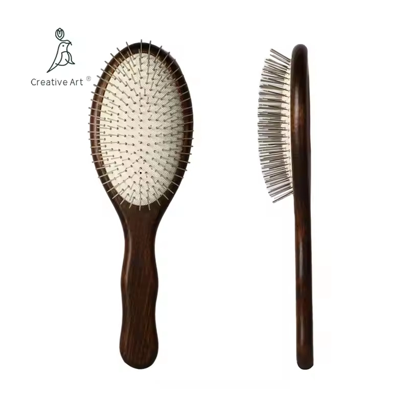 Metal Bristle Hair Brush (M-QD55P-6)