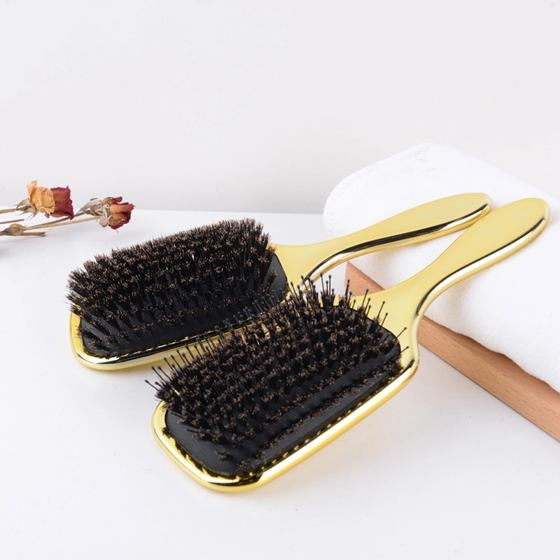 Nylon Mixed Boar Bristle Hair Brush (S-QD21D-3)