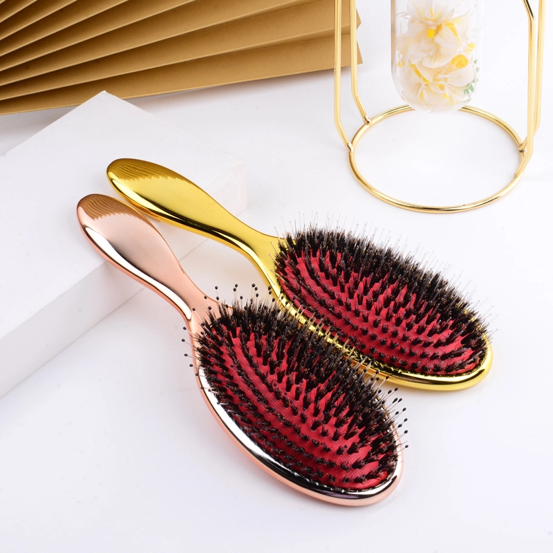 Nylon Mixed Boar Bristle Hair Brush (S-QD23D-3)