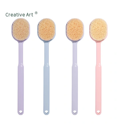 Plastic Long Handle Bath Brush