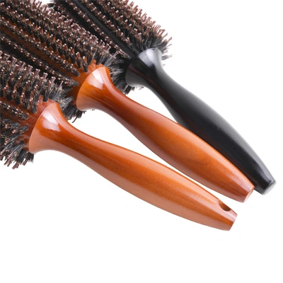 ‌Features‌ of Bamboo/Wooden Round Hair Brush
