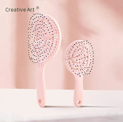 Plastic Handle Vent Hair Brush (S-LK15P-1)