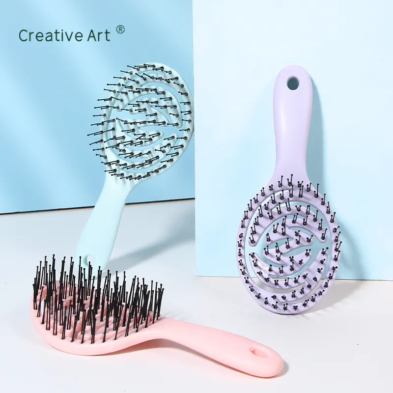 plastic handle vent hair brush s lk15p 4 for sale<!--[