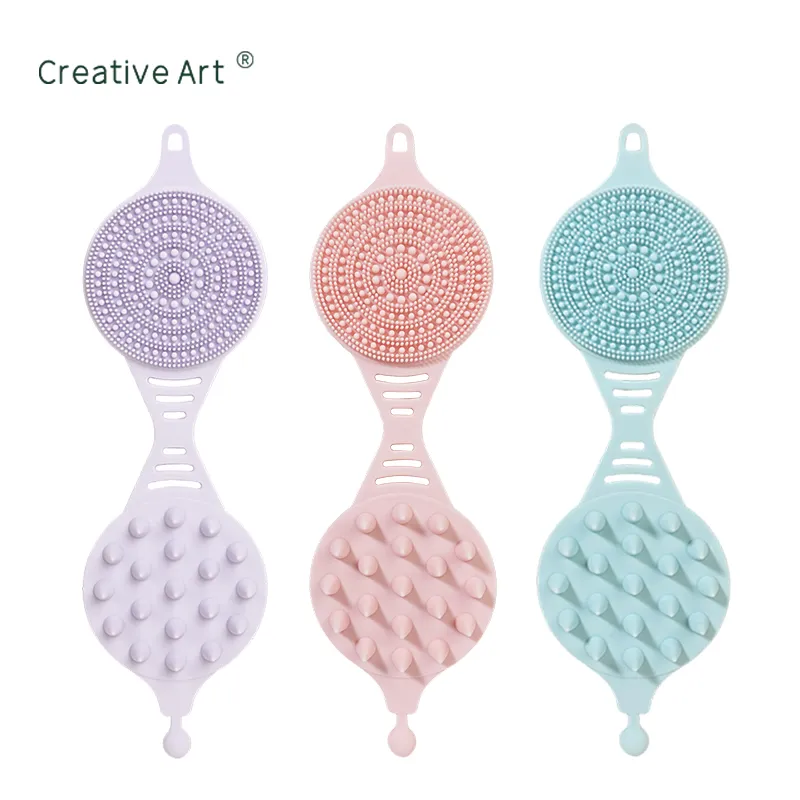 silicone bath brush g xz03 13 factory<!--[
