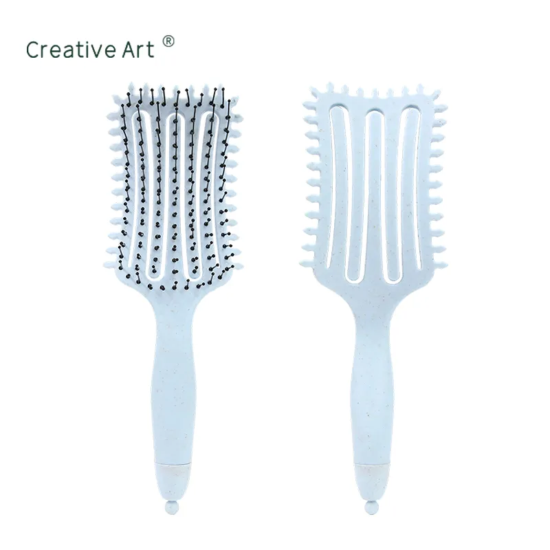 Plastic Handle Vent Hair Brush (S-LK040-3)