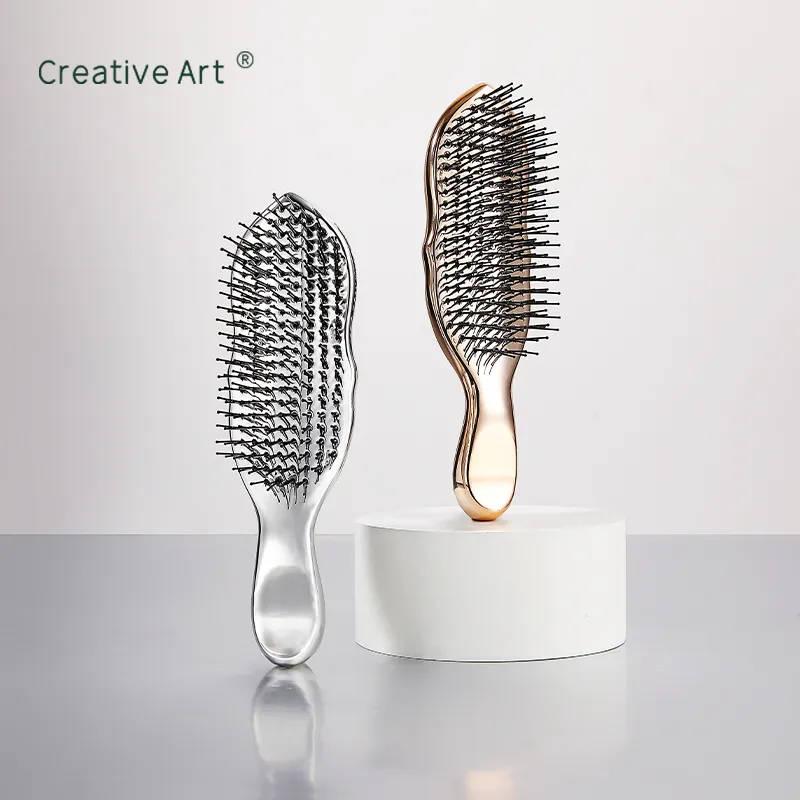 Nylon Bristle Hair Brush (S-SF020D)