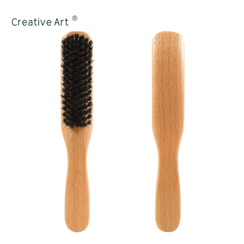 Boar Bristle Slick Back Hair Brush (M-SZ07P-5)