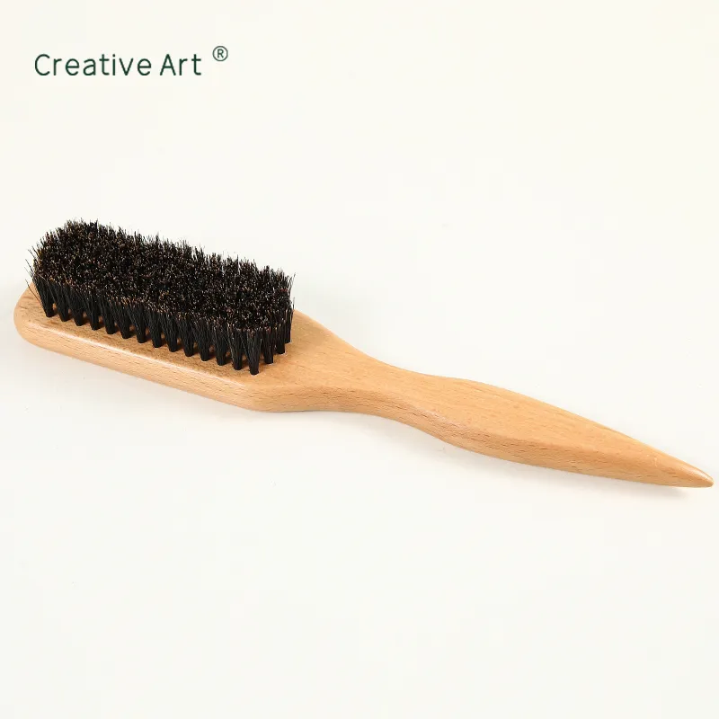 Boar Bristle Slick Back Hair Brush (M-SZ07P-5)