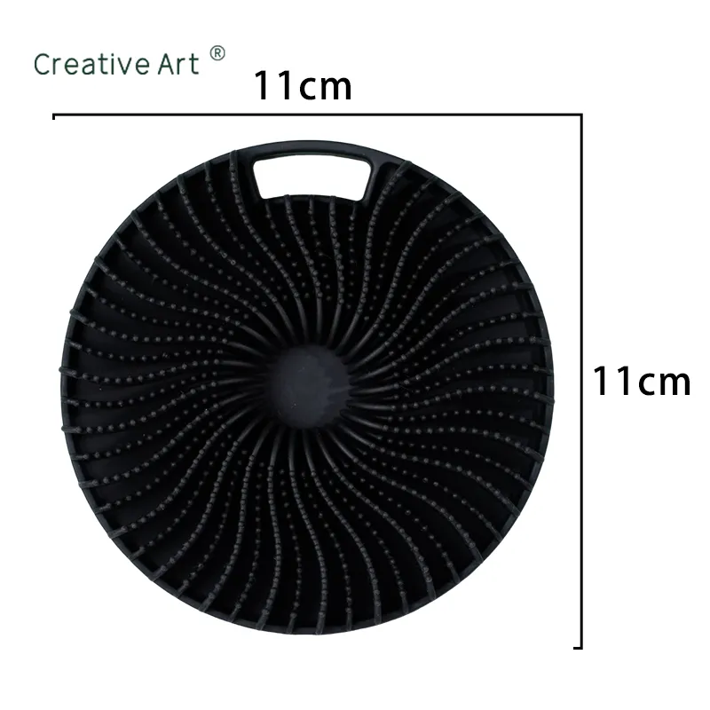 Black 5 Pcs Hair Brush Set (S-03TZ)