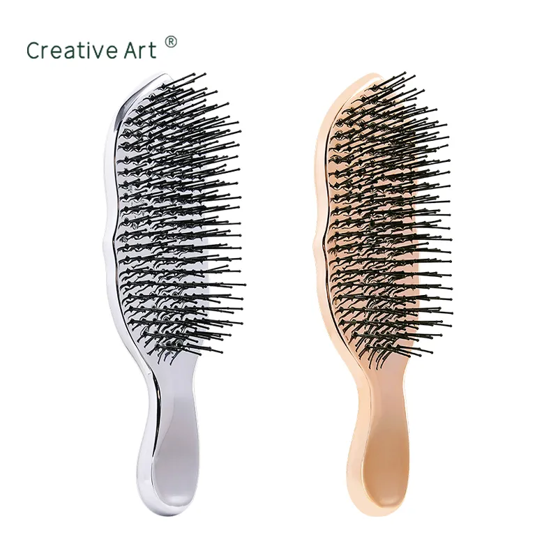 Nylon Bristle Hair Brush (S-SF020D)