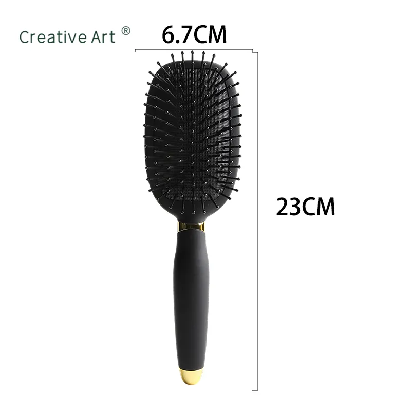 Black 5 Pcs Hair Brush Set (S-03TZ)
