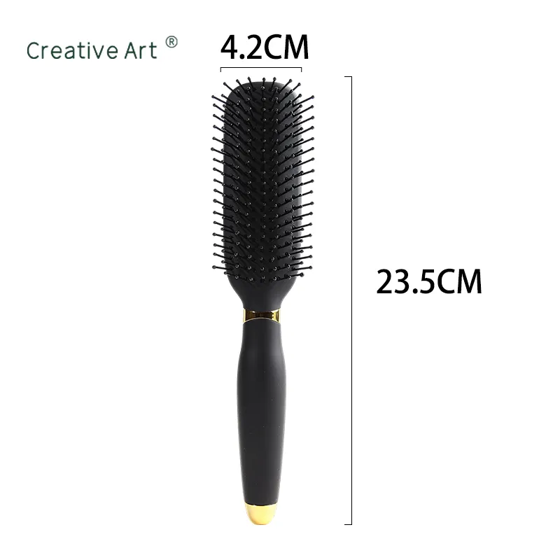 Black 5 Pcs Hair Brush Set (S-03TZ)