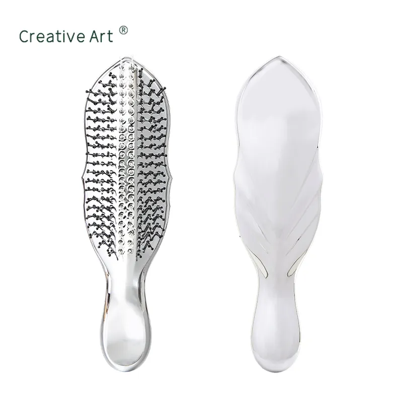 Custom Electroplated Detangling Hair Brush – S-SF05D-1